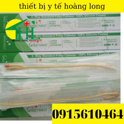 DÂY THÔNG TIỂU 2 NHÁNH FOLEY GREETMED 12Fr, 14Fr, 16Fr, 18Fr, 20Fr, 22Fr