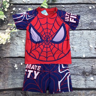 Bộ quần áo bơi hình người nhện Spiderman - 235 cho bé trai