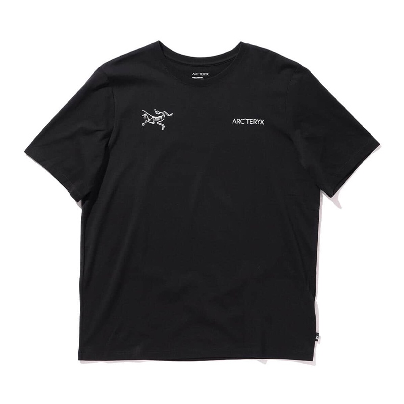 Áo Thun Tay Ngắn Dáng Rộng Vải cotton In logo Arcteryx 22SS Cá Tính