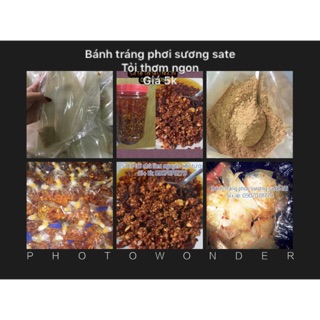 Combo 500g bánh tráng + 100g muối + 200g hành phi
