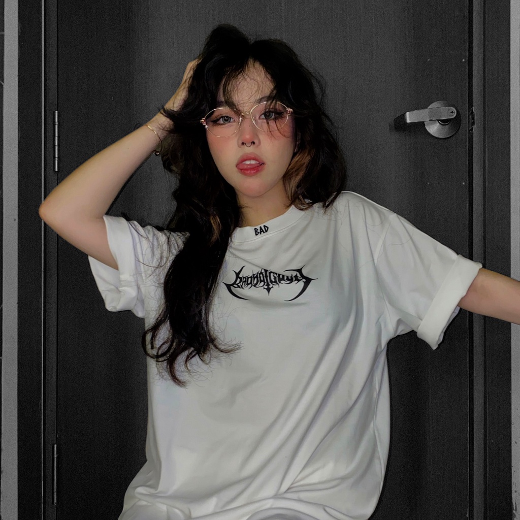 Áo Thun BADNOTGOOD CITY HUNTER ̣̣̣̣̣̣̣̣̣̣(Trắng/Đen)