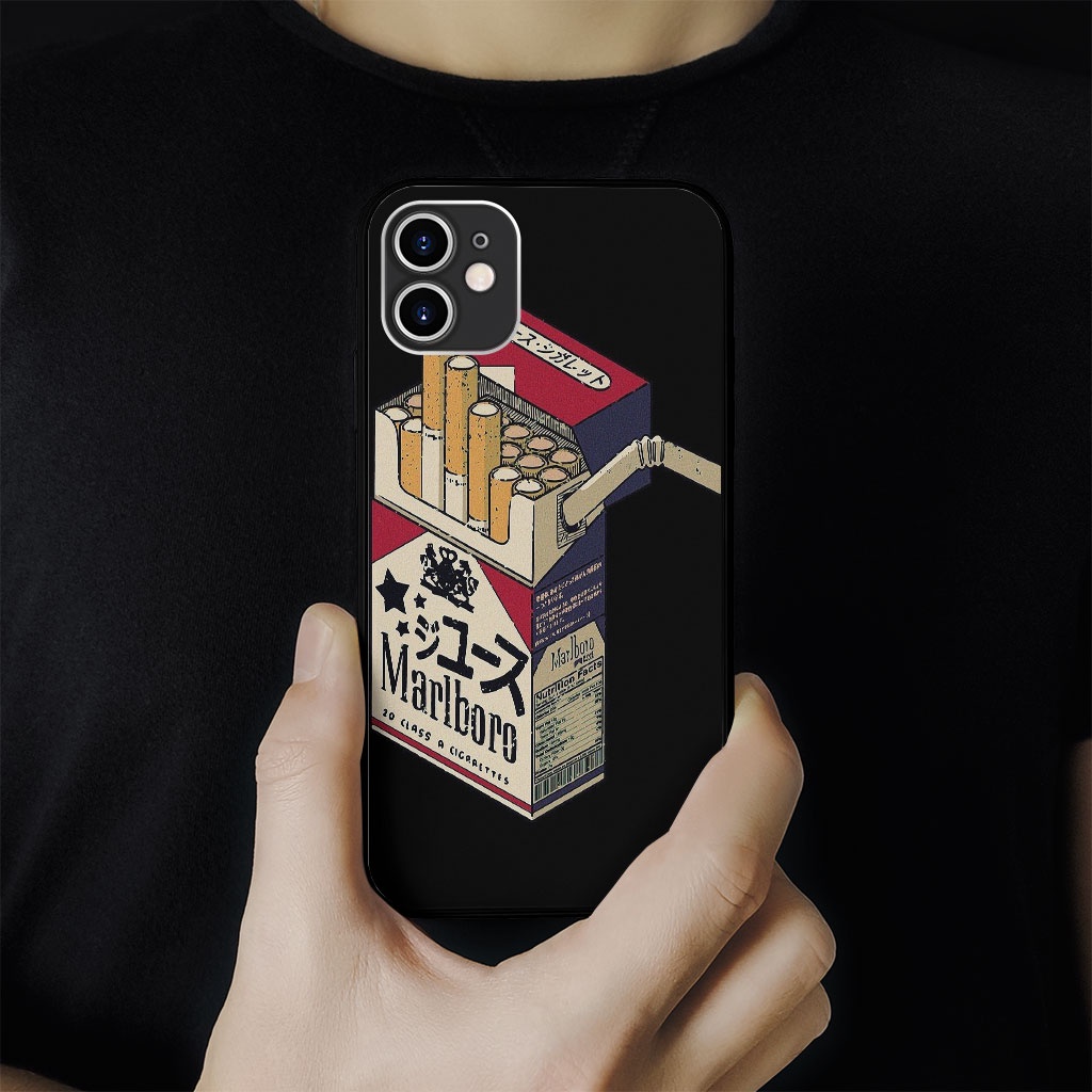 Ốp lưng iphone Marlboro cho iphone 6 - iphone 13 BK20220004