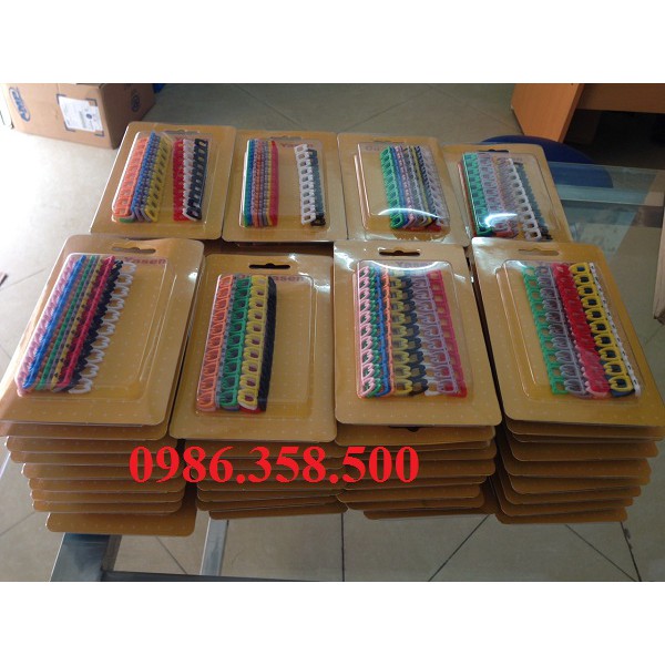 Đánh số dây mạng Cat6 loại nhựa loại sịn