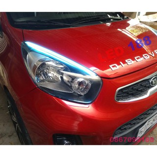 Bộ led mí lắp xe ô tô cac1 loai Morning Vios Inova I10 chạy đuổi audi 2 in 1
