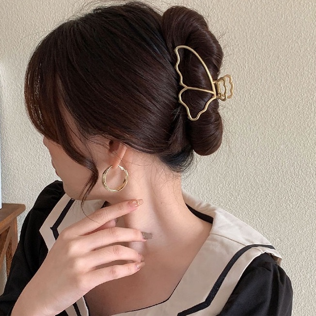 Kẹp bấu tóc đính đá kim cương