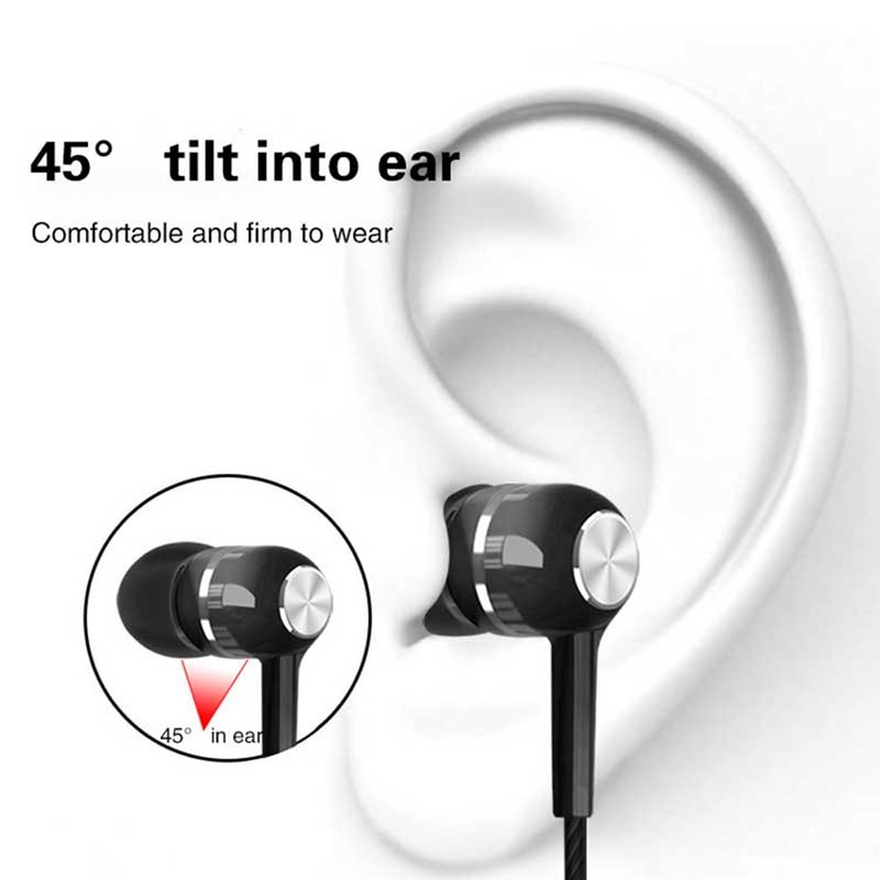 Tai Nghe Nhét Tai S12 Jack 3.5mm Chống Ồn Có Micro Và Nút Điều Chỉnh Âm Lượng Tiện Dụng