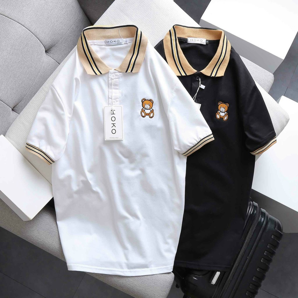 Áo Polo Nam Có Cổ, Áo Thun Nam Thêu Logo BBR Cao Cấp BB11 -
