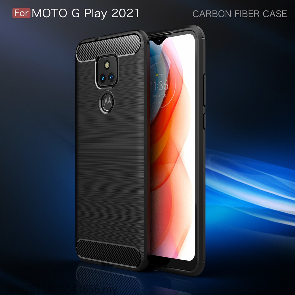 Motorola G play 2021 Moto Gplay 2021 Lithci Design Soft TPU Silicone Ốp Lưng Điện Thoại