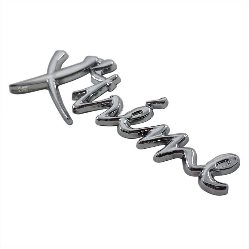 1 Miếng Dán Logo Chữ Cái Chất Liệu ABS Dùng Để Trang Trí Thân Xe Hơi XTREME