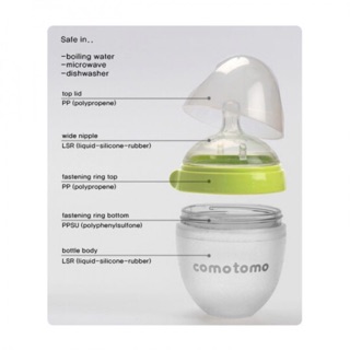 Combo 5 bình sữa mềm cho bé loại 250ml