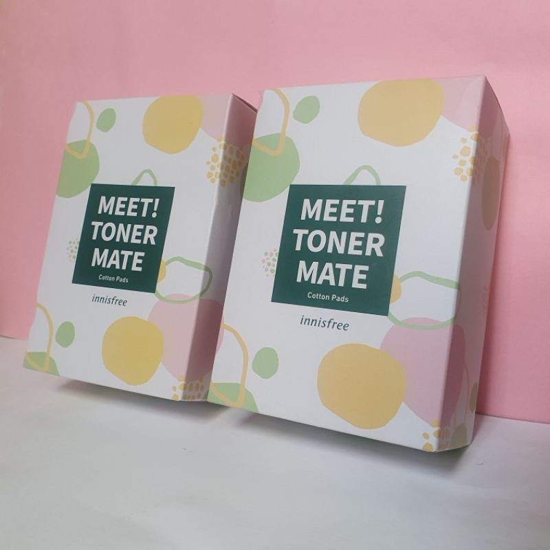 Bông tẩy trang innisfree Eco Meet Mate Cotton Pads 100 miếng