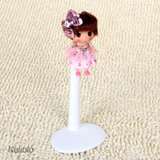 Adjustable Doll Stand Teddy Bear Toy Gift Display Plastic Base & Metal Holder