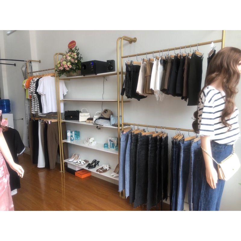 Cây Hệ Thống 2 Tầng Làm Shop, kệ 2 tầng