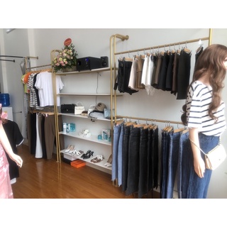 Cây hệ thống 2 tầng làm shop, kệ 2 tầng