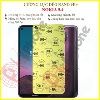 Dán cường lực dẻo nano Nokia 5.4