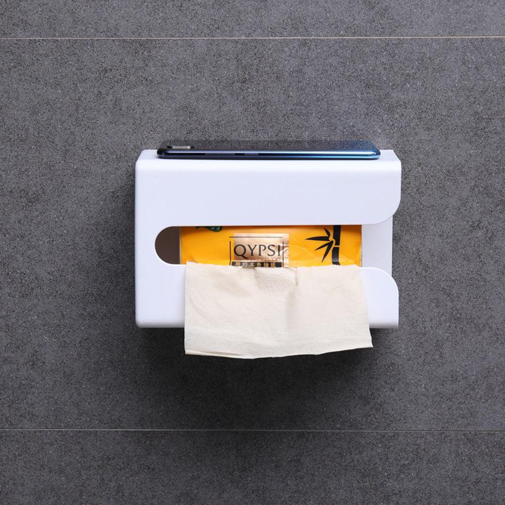 Hộp Đựng Khăn Giấy Tự Dính Gắn Tường Tiện Dụng Cho Nhà Bếp