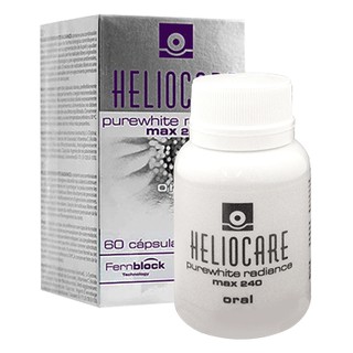 Viên Uống Làm Trắng Da, Chống Lão Hóa Heliocare Purewhite Radiance Max 240 (60 Viên)