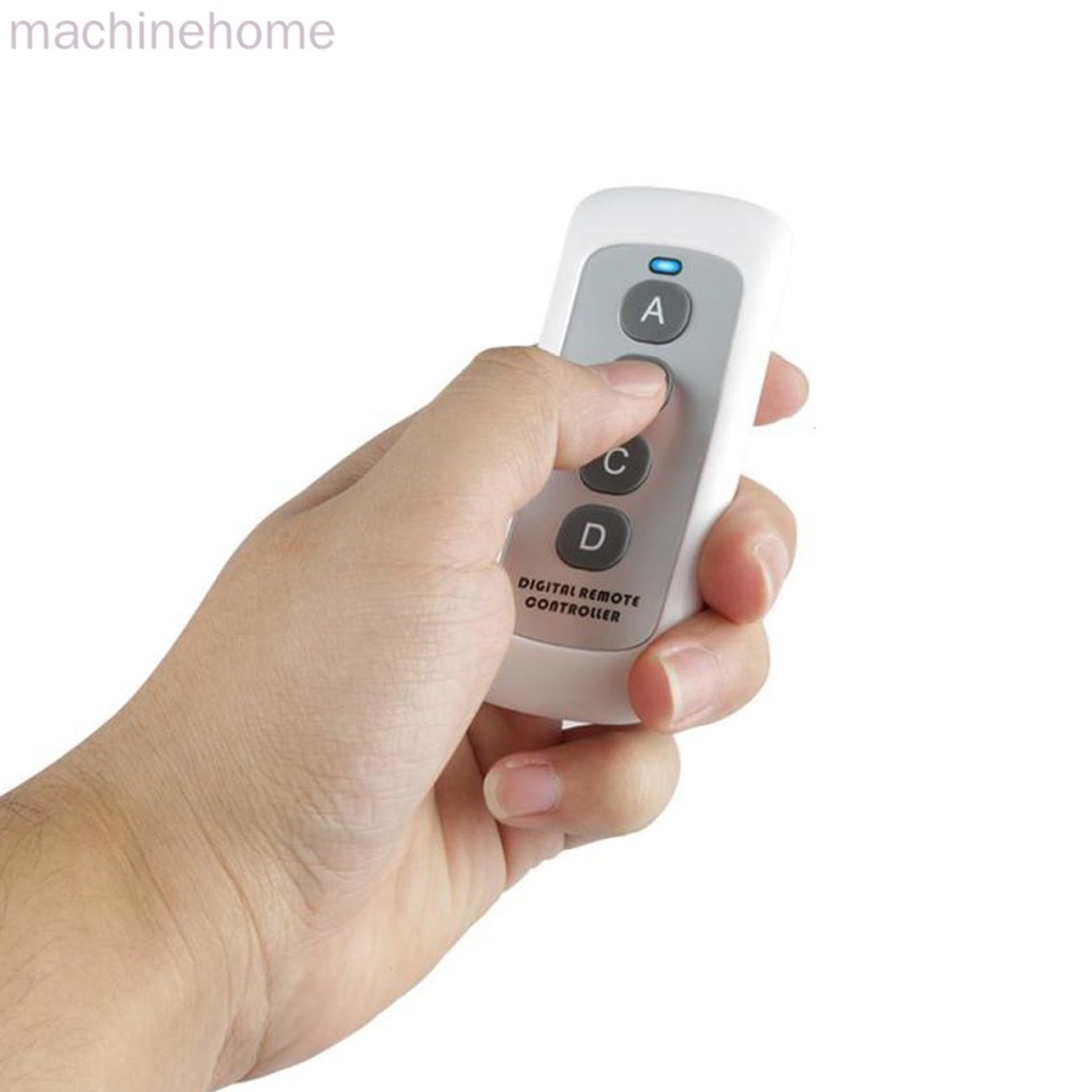 Remote điều khiển EV1527 433MHz 4 nút bấm cho hệ thống ga-ra nhà thông minh
