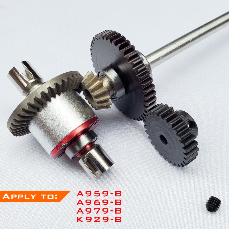 Bộ Trục Chính Bằng Kim Loại Cho Xe Hơi Điều Khiển Từ Xa Wltoys A959 A969 A979 K929 1/18