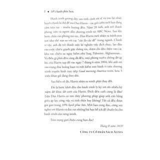 Sách - 10% Hạnh Phúc Hơn - 10% Happier [AlphaBooks]