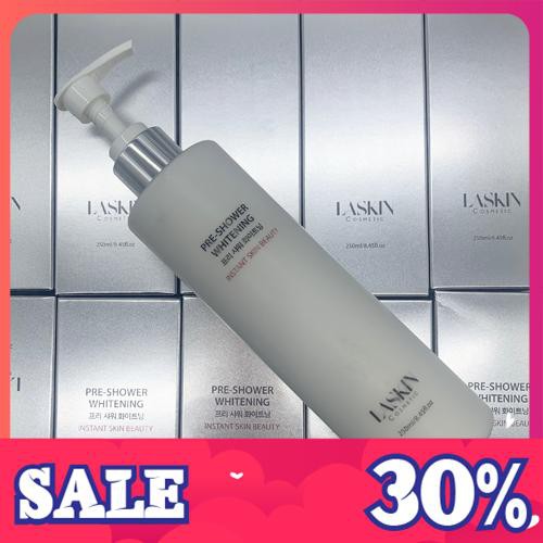 Kem Ủ Trắng Nhả Nắng Hàn Quốc PRE – SHOWER WHITENING Laskin 250ml