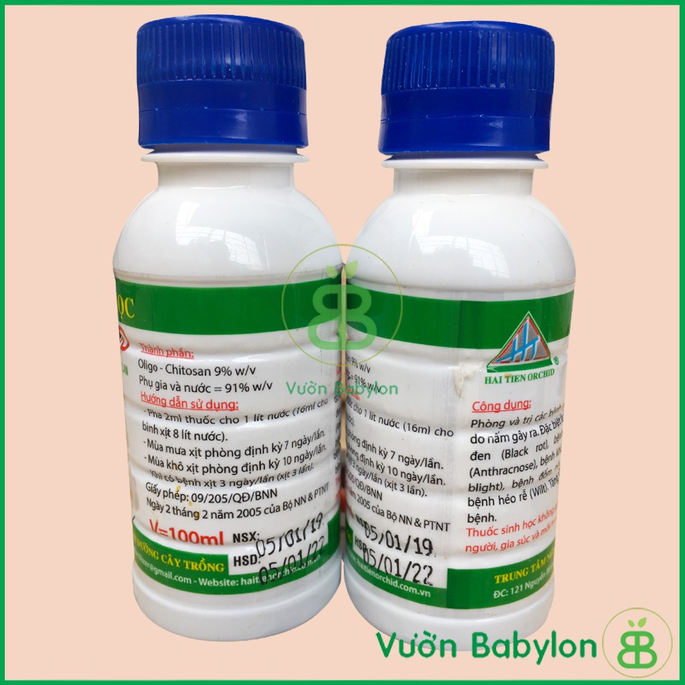 Chế phẩm sinh học trừ nấm bệnh cho Phong lan Olicid 9DD 100ml