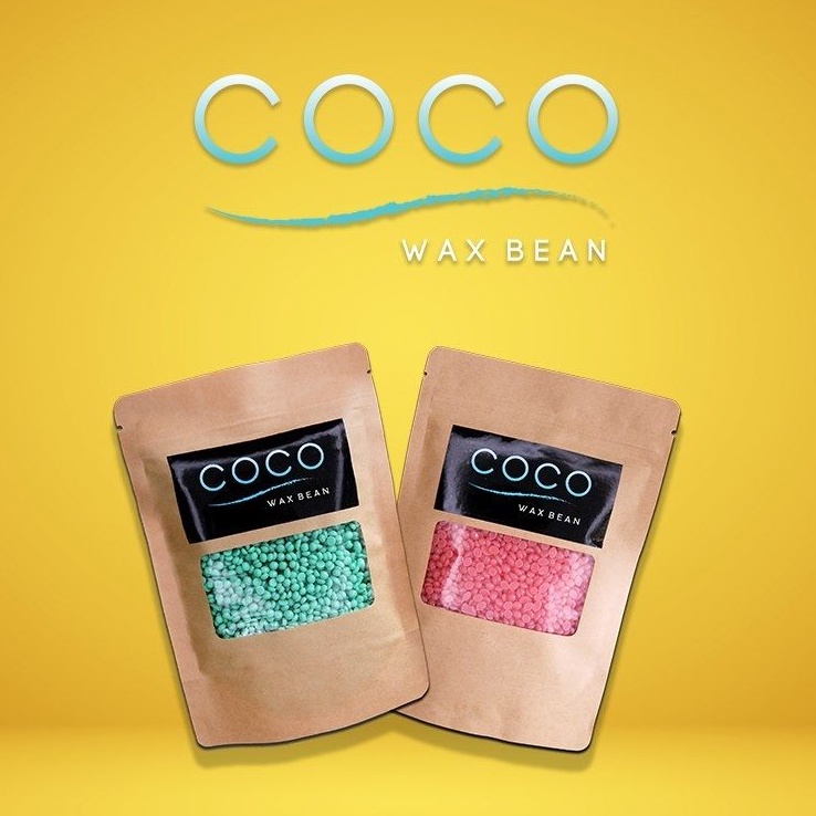 Sáp wax lông Coco Wax Bean + Dụng cụ Nấu sáp wax (freeship que gỗ)(cb-2)