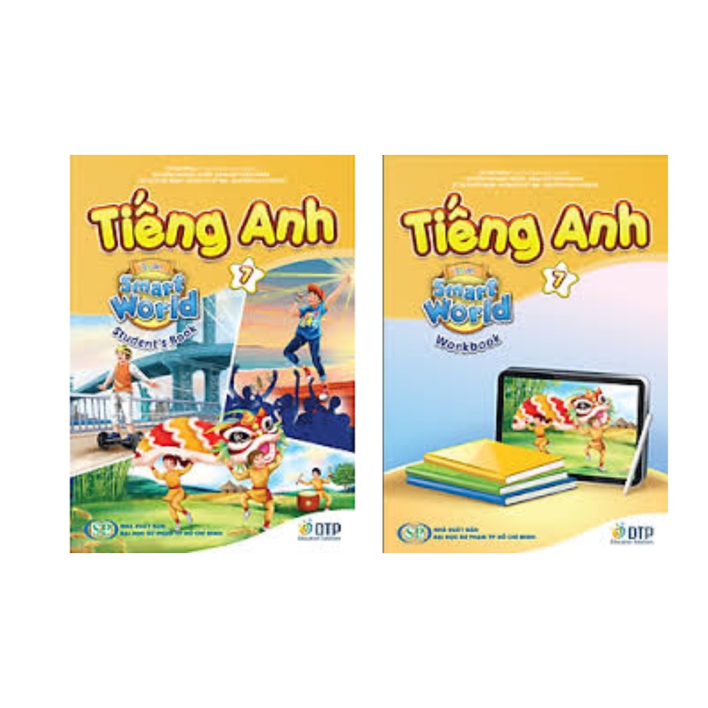Bộ Tiếng Anh 7 - SMART WORLD ( I - LEARN ) ( BỘ 2 CUỐN)