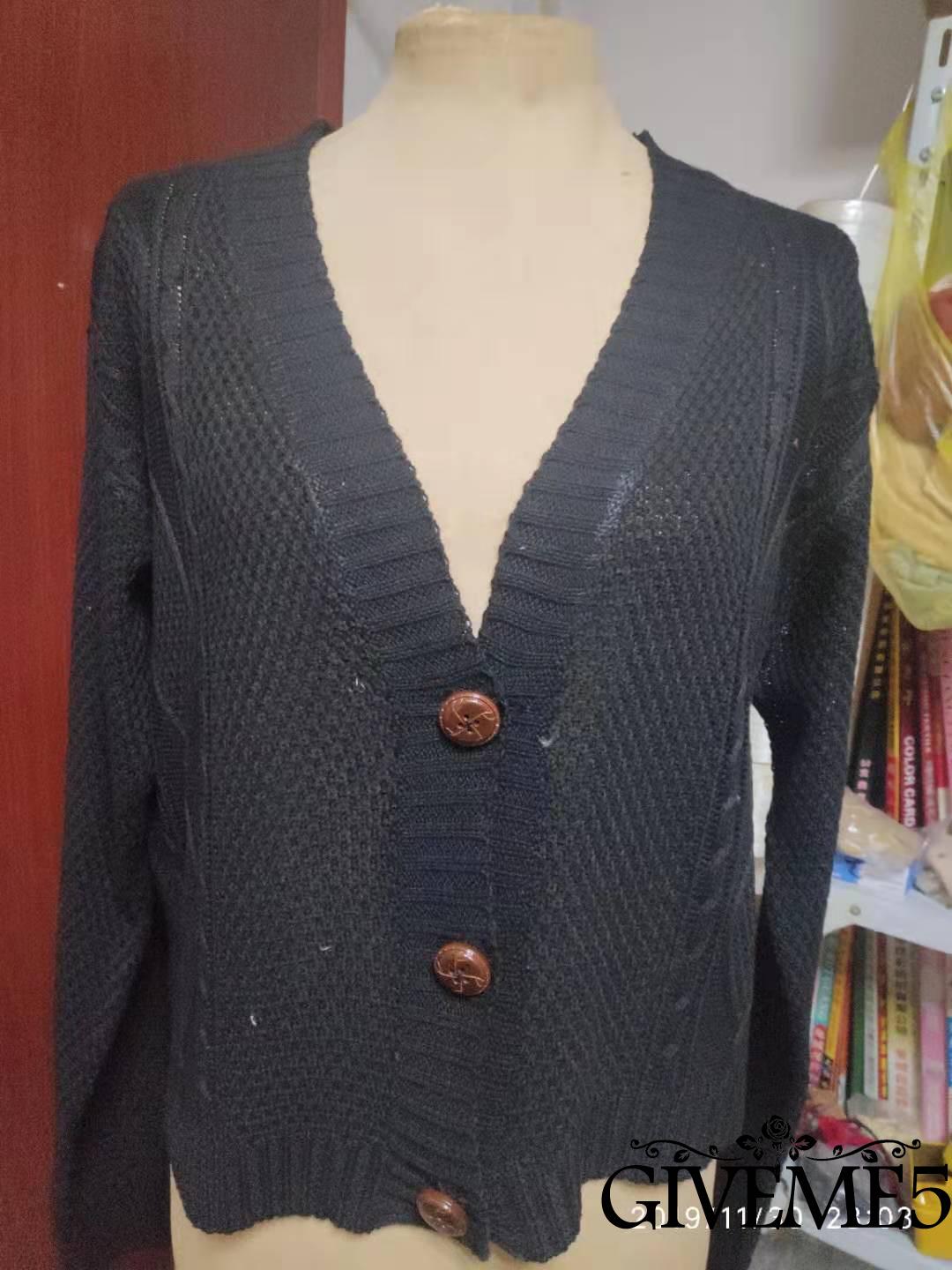 Áo Khoác Cardigan Cổ Tim Dài Tay Thời Trang Thanh Lịch Dành Cho Nữ