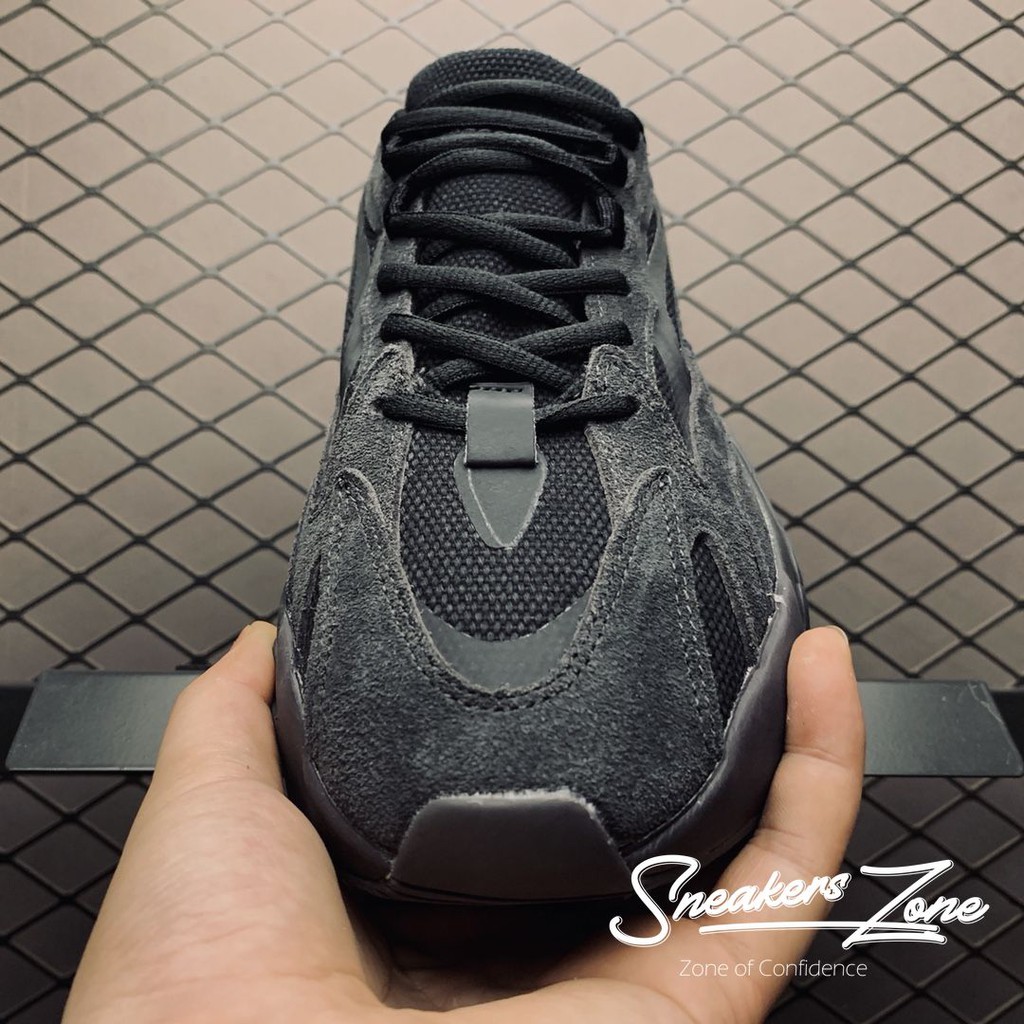 𝐓Ế𝐓 (FREESHIP+HỘP+QUÀ) Giày thể thao YEEZY 700 V2 Vanta full đen ^ g