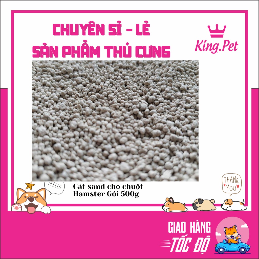 500g Cát sand thơm cho hamster