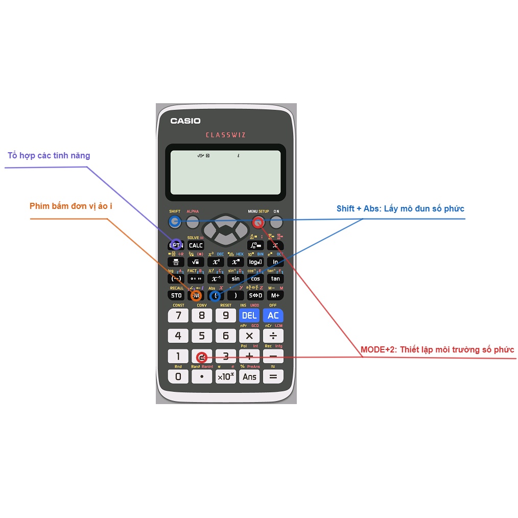 Mua Máy tính Casio FX 580VN X giá rẻ nhất | TecKi.Vn
