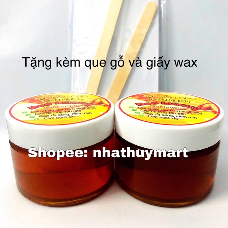 Wax lông mật ong thiên nhiên