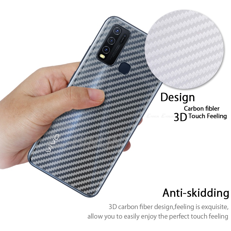 Set 5 Miếng Dán Cường Lực 3D Bảo Vệ Màn Hình Điện Thoại Vivo Y51A Y52 Y53s Y72 Y71 Y50 Y51 Y70 Y70s Kính