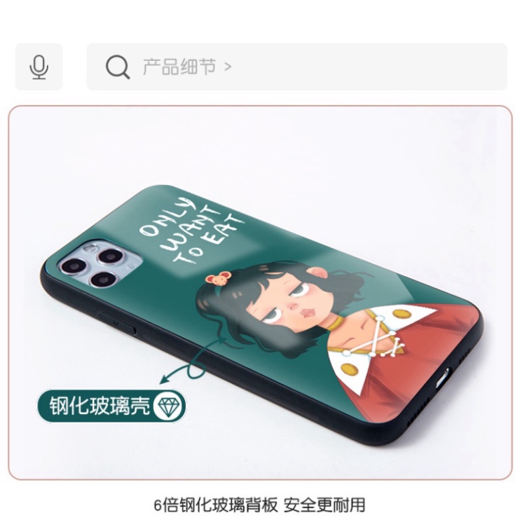 Ốp lưng iphone 6, 7, 8 Plus, X, XS, XR, XSMAX, 11, 11PRO, 11 PROMAX, 12, 13 PROMAX người con gái ÁO ĐỎ NỀN XANH TO EAT B