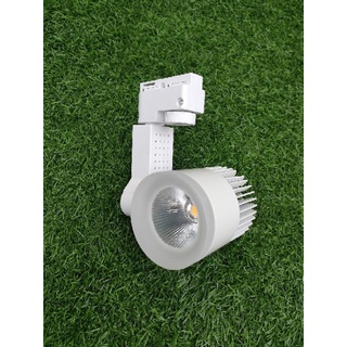 Đèn pha Led COB rọi thanh ray 12w Vỏ trắng ánh sáng Trắng Vàng 3000k Led Track Light chiếu sáng trang trí shop showroom