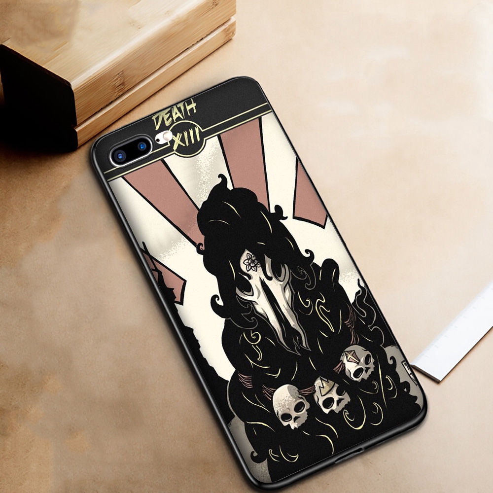 Ốp Điện Thoại Tpu Dẻo Họa Tiết Bài Tarot Magical Death Độc Đáo Cho Iphone 11 Pro Xs Max Xr X 8 7 6s 6 Plus D82