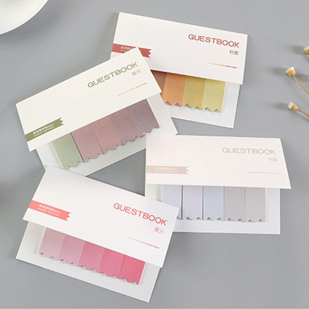 Dwayne Kawaii Memo Pad 100 Giấy Ghi Chú Đánh Dấu Trang Sách Hình Lá Cờ