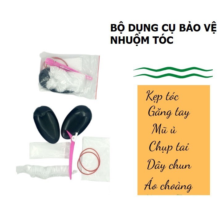 Bộ dụng cụ nhuộm tóc tại nhà