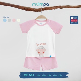 Mompa - Bộ cộc tay cổ tròn 511