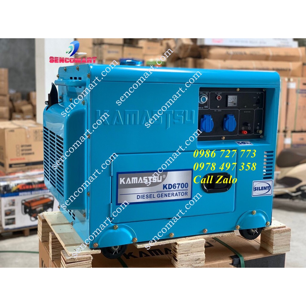 Ở đâu bán máy phát điện chạy dầu 5kw giá rẻ