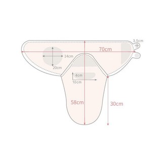 Ủ kén vải xô mềm mịn, thoáng khí cho bé ngủ ngon