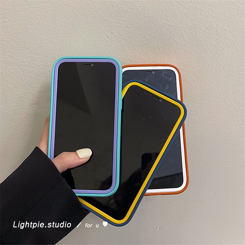 Ốp điện thoại silicon mềm 3 trong 1 dành cho iPhone 13 Pro Max 12 Pro Max 11 Pro Max 7+ XR XS MAX Pro XS 7 8 SE20