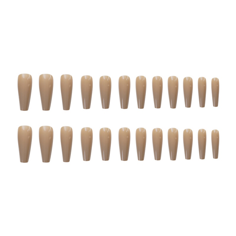 Bộ 24 móng tay giả dài màu sắc thời trang cho nữ