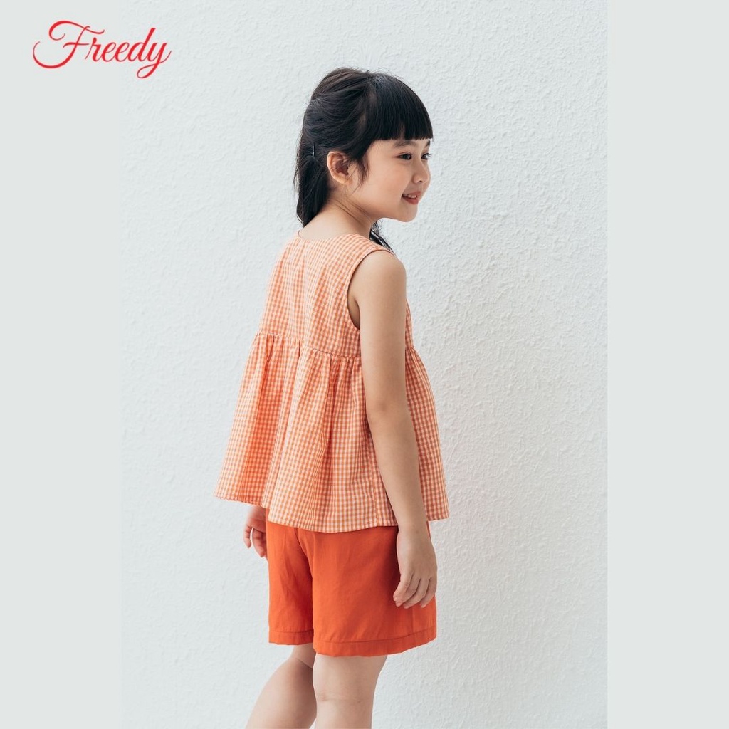 Bộ sát nách Freedy Kids bé gái KAS2204