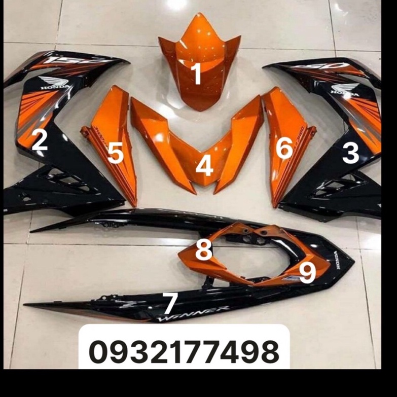 DÀN ÁO WINNER V1 CAM ĐEN  ZIN CHÍNH HÃNG HONDA