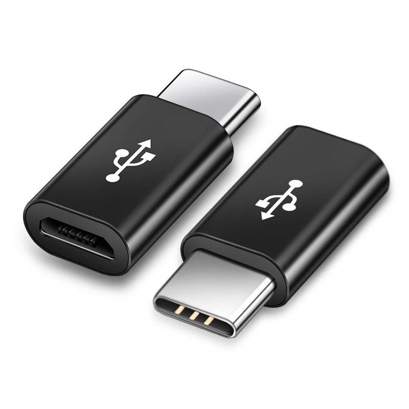Đầu chuyển đổi từ cổng micro USB sang giắc cắm Type-C dùng cho điện thoại Android Huawei Xiaomi Samsung OPPO