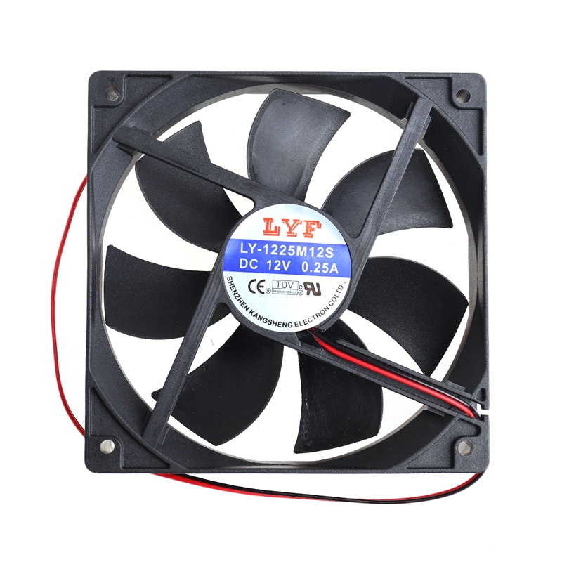 Quạt tản nhiệt máy tính 12025 DC 12V 2Pin tốc độ cao cỡ 12cm