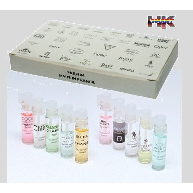 Set Nước Hoa MiNi 20 Ống 2ml 20 mùi thơm | BigBuy360 - bigbuy360.vn