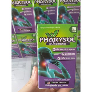 PHARYSOL viên uống thảo dược hỗ trợ họng